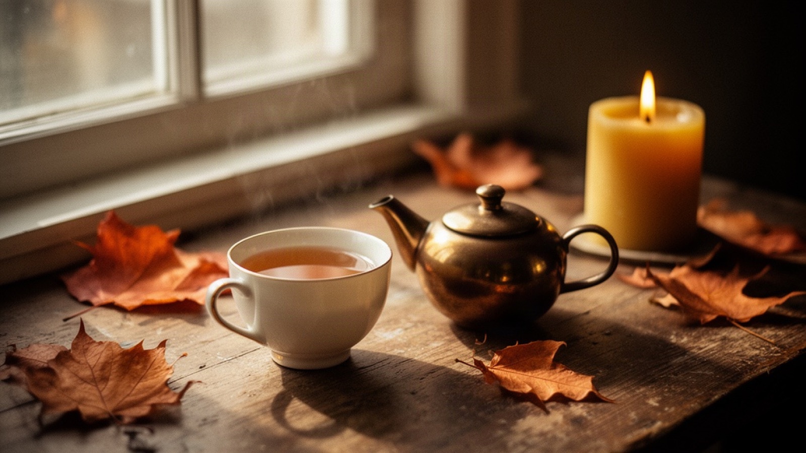 An Autumn Equinox Tea Ritual: Reading the First Fall Cup